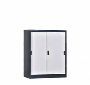 Sliding Short Two-door Cupboard