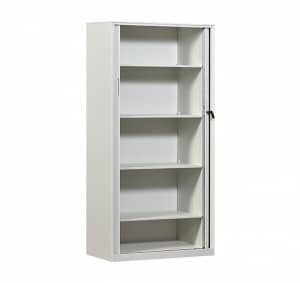 Tambour Door Cabinet