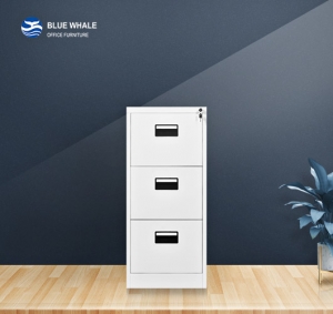 Vertical Three Drawer Filing Cabinet