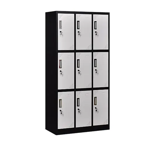 9 Door steel Lockers