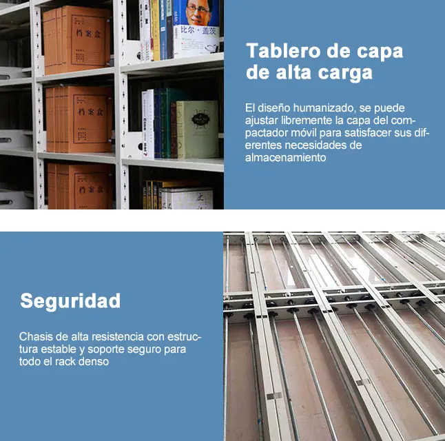 Compactador móvil derecho