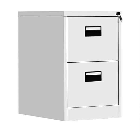 Vertical Two Drawer Filing Cabinet