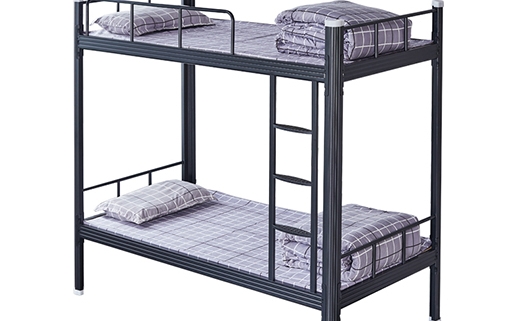 Steel double bed