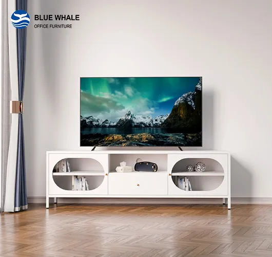 Round Cutout TV Stand Round Cutout TV Stand