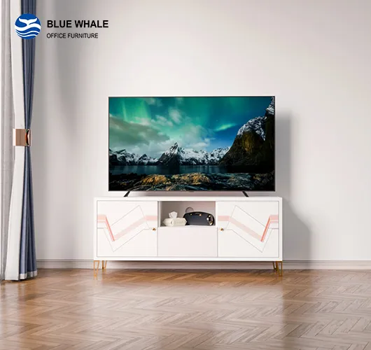 Geometric Printed TV Stand Geometric Printed TV Stand