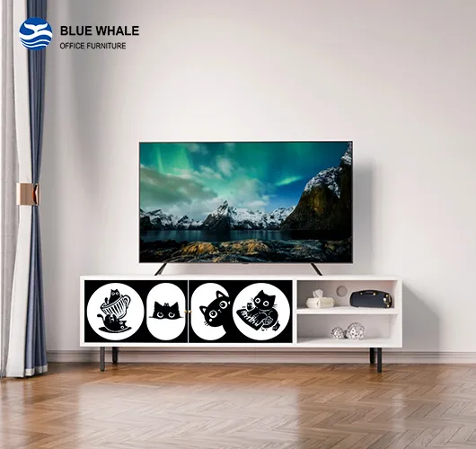 Cat Printed TV Stand Cat Printed TV Stand