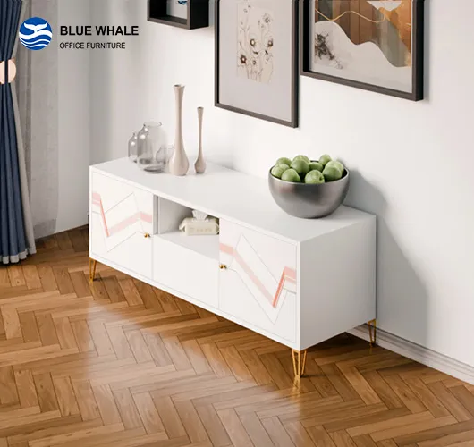 Geometric Printed TV Stand Geometric Printed TV Stand