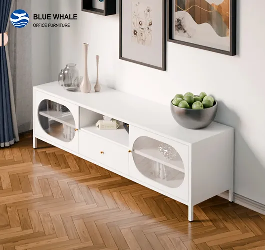 Round Cutout TV Stand Round Cutout TV Stand