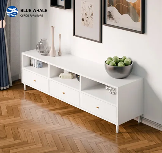 3 Drawer Open TV Stand 3 Drawer Open TV Stand
