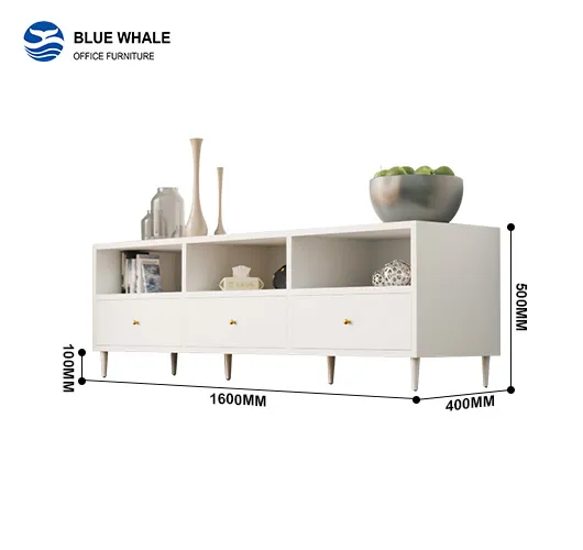 3 Drawer Open TV Stand 3 Drawer Open TV Stand