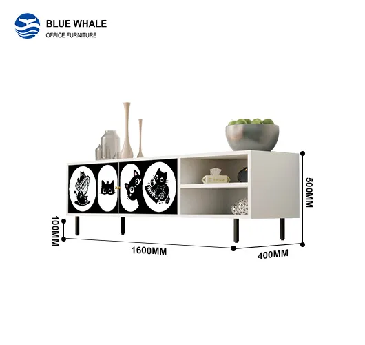 Cat Printed TV Stand Cat Printed TV Stand